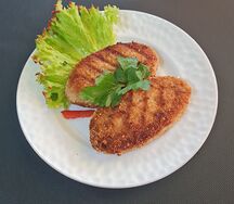 Рыбная котлета