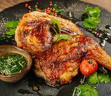 Курица гриль половина