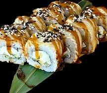 Ролл Дракон с сыром