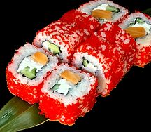 Ролл Калифорния с семгой