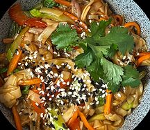 Вок с овощами