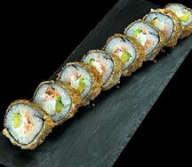 Ролл Сякэ темпура