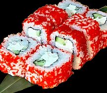 Ролл Калифорния с креветкой