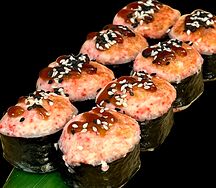 Ролл Динамит с семгой Хот