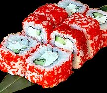 Ролл Калифорния с крабом