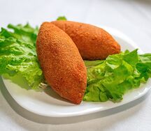 Котлета по-Киевски с картофельным пюре