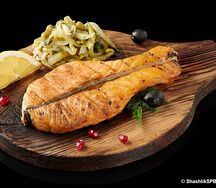 Шашлык из филе семги