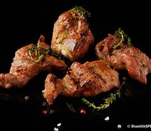 Шашлык из филе бедра индейки