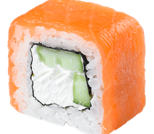 Ролл Филадельфия с огурцом