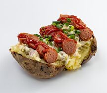 Кумпир с Оливье