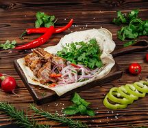 Шашлык из каре ягненка