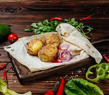 Картофель на мангале