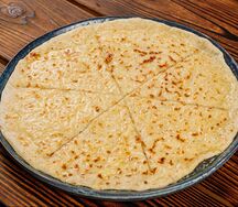 Хычин с картофелем и сыром