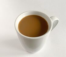 Кофе американо со сливками