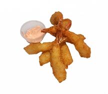 Креветки в кляре