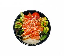 Поке с лососем