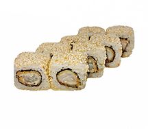 Ролл с жареной креветкой 