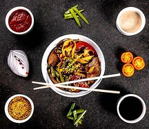 Вок с говядиной