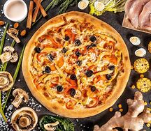 Пицца Курица и грибы