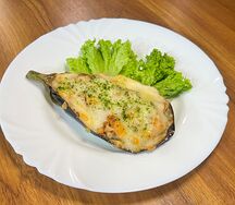 Лодочки из баклажанов