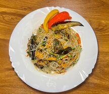 Фунчоза с овощами