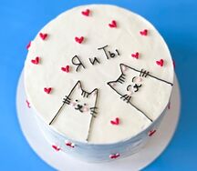 Бенто медовик Я и Ты 