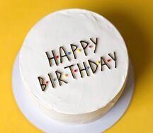 Бенто-торт ко дню рождения Друзья