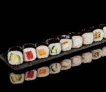 Классический с лососем и огурцом