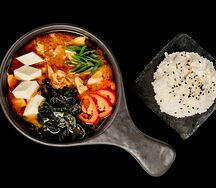 Мисо-суп с курицей (острый)