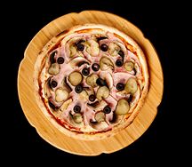 Ветчина и грибы