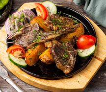 Куурдак с бараниной