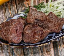 Шашлык из кусковой говядины