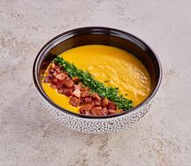 Кукурузный суп с беконом
