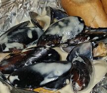 Мидии в соусе Том Ям