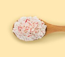 Крабовое мясо с майонезом