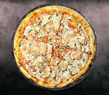 Пицца Цыплёнок с шампиньонами