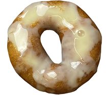 Пончик со сгущенкой