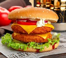 Бургер куриный двойной