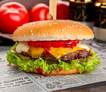 Бургер бараний