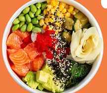 Боул лосось спайси-айоли