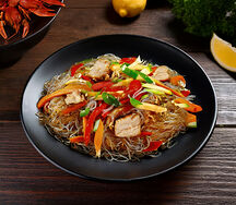 Фунчоза со свининой