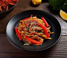 Удон с овощами