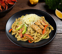 Удон с курицей