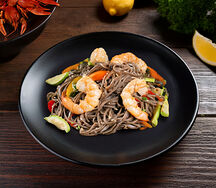 Соба с креветками