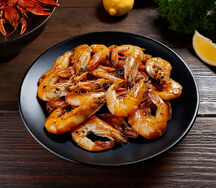 Креветки магаданские жареные