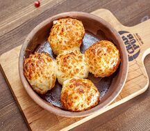 Шапочка из шампиньонов с сыром на кеци