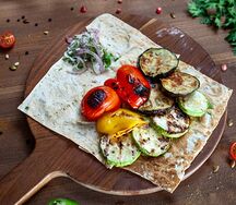 Овощи на углях