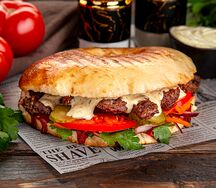 Донер в лепешке из тандыра с говядиной