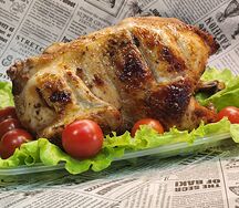Цыпленок гриль, половинка