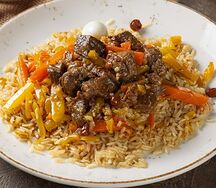 Плов с говядиной